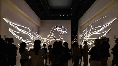 The room titled Exploring His Surroundings reimagines Sheikh Mohammed’s childhood room at Zabeel Palace.