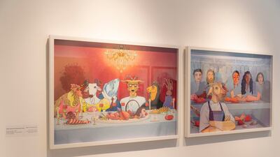 'Supper' by Debjani Bhardwaj and Mohammed Al Attar.