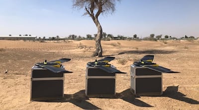 Drones with cameras map every tree, farm and livestock operation over hundreds of kilometres. Courtesy: Ministry of Environment