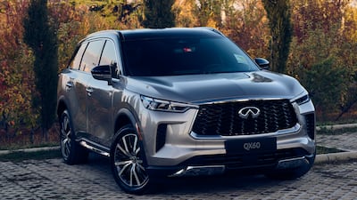 The QX60, ready to roll. All photos: Infiniti