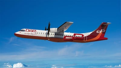A DAE ATR72-600 aircraft. Courtesy Dubai Aerospace Enterprise