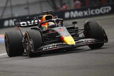 Dutch Formula one driver Max Verstappen of Red Bull Racing during the Mexican Grand Prix on Sunday. EPA