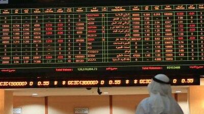 The Abu Dhabi Securities Exchange General Index closed down at 0.05 per cent at 2,599.64 points. Ravindranath K / The National