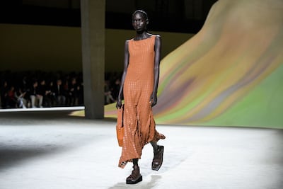 The timeless Hermes show for spring/summer 2023 was about workmanship rather than trends. AFP