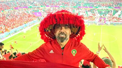 Hicham Hansali flew to Qatar for the World Cup opening and decided to stay after Morocco’s first win