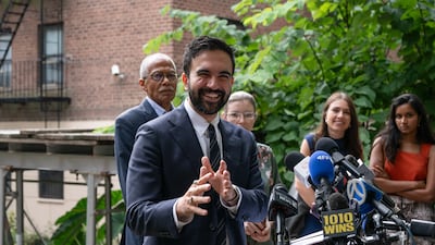 Zohran Mamdani, New York City mayoral candidate, in New York on September 29. Bloomberg