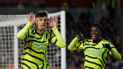 SATURDAY - Arsenal v Wolves (7pm kick-off UAE): Gunners manager Mikel Arteta celebrated his 200th game in charge by beating Brentford and going top of the table. Wolves lost by an odd goal at Fulham after once again finding themselves on the wrong side of a dubious VAR decision. Prediction: Arsenal 2 Wolves 1. Reuters