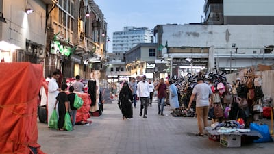 Street market in Jeddah. Inflation in Saudi Arabia has been declining steadily since starting at a rate of 3.4 per cent in January. Reem Mohammed / The National