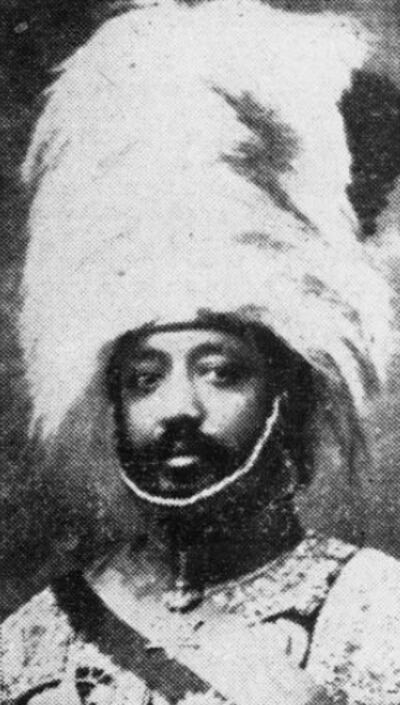 Ras Desta Damtew wearing The Imperial Order of the Star of Ethiopia Photo: Wikimedia Commons