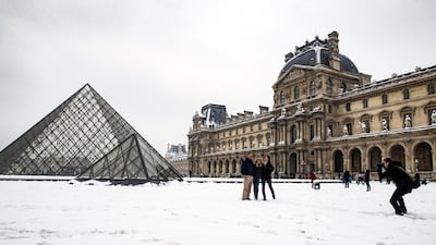 Pei's most famous project remains that of the glass pyramids that reimagined the entrance to the Musee du Louvre in Paris. Etienne Laurent/ EPA