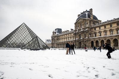 Pei's most famous project remains that of the glass pyramids that reimagined the entrance to the Musee du Louvre in Paris. Etienne Laurent/ EPA