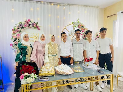 Fathi Abu Seedo's children, aged between 16 and 34, were all born in the UAE. Photo: Fathi Abu Seedo