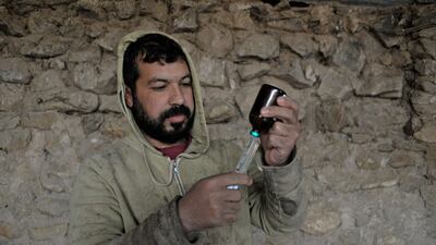 Roumi's buffaloes were vaccinated against the disease as part of a campaign by authorities in 2021. 'The administered vaccines aren't effective', he said