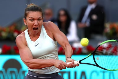 Simona Halep has been in mixed form but the defending champion has a superb recent record in Paris. Reuters