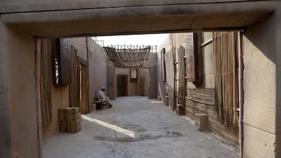 Set of MBC's Haret Al Sheikh at twofour54's Kizad backlot. Courtesy twofour54