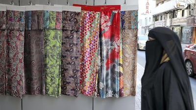 Old Dubai offers photographers striking images with its colourful array of wares. Pawan Singh / The National