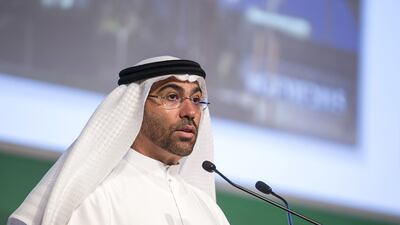 Minister of State Ahmed Al Sayegh said decarbonising industry will be major feature of the UAE-UK Business Council’s work over the next two years. Silvia Razgova / The National