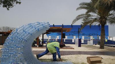 Park and ride is available for visitors as parking at the site is limited.