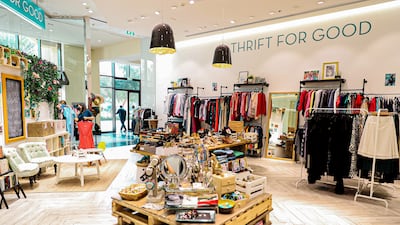 Thrift for Good, one of Dubai's most established donation stores, has added two locations in the past year. Photo: Gulf 4 Good