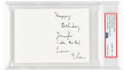 This item sold for $16,643. Photo courtesy: Jennifer Gwynne / RR Auction