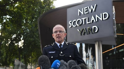 Sir Mark Rowley has been appointed as the next commissioner of London's Metropolitan Police. Issue date: Friday July 8, 2022.