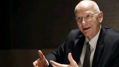 Hal Gregersen, a senior affiliate professor of leadership at Insead in Abu Dhabi, says innovation starts from the top. Sammy Dallal / The National