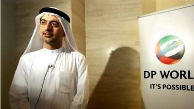 Mohammed Sharaf, the chief executive of DP World, says the company's listing in London will be a significant milestone. Stephen Lock / The National