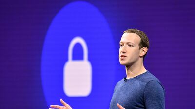 Mark Zuckerberg, CEO of Facebook. The firm is among tech companies in firing line over data breaches. AFP