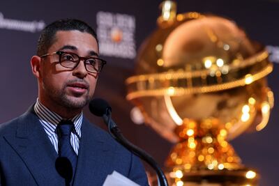 Wilmer Valderrama announces the nominations for the 81st Golden Globe awards. Reuters