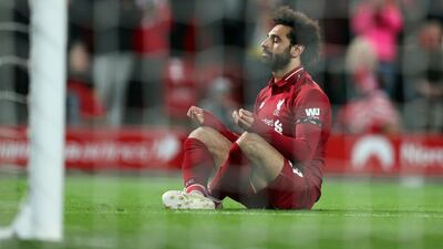 Liverpool's Mohamed Salah has captured the imagination of the wider world, particularly of those living in the Middle East. Jon Super / AP Photo
