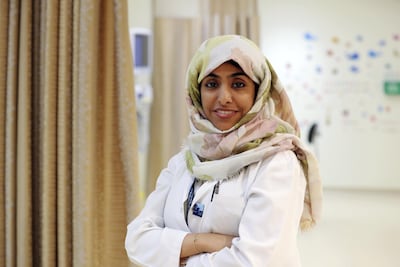Dr Nahed Balalaa says the hospital is gradually working up to full capacity in January. Chris Whiteoak / The National