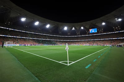 King Abdullah Sport City Stadium is located in Buraydah, Saudi Arabia. Getty Images