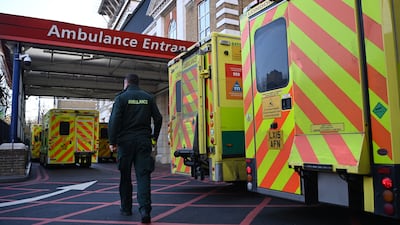 More than 10,000 ambulance staff in England and Wales will walk out on December 21 in a dispute over pay. EPA