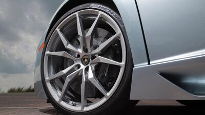 Lamborghini's Aventador Roadster. Photo courtesy Lamborghini