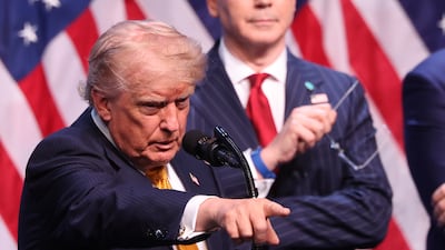 US President Donald Trump at the 2026 Nato summit in Ankara, Turkey, on July 8. EPA