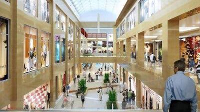 An illustration of the Yas Mall that will be built on Yas Island. Courtesy Aldar