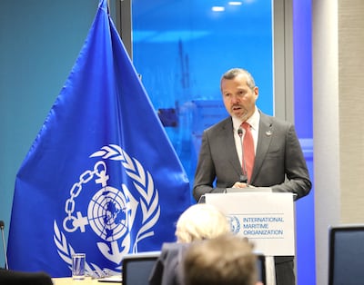 The IMO secretary general, Arsenio Dominguez. AFP