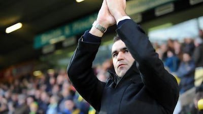 Wigan Athletic's Spanish manager Roberto Martinez has rescued his club from relegation in the past. Olly Greenwood / AFP