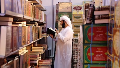 This year's Sharjah International Book Fair offers more than 1,200 cultural and artistic events. Pawan Singh / The National