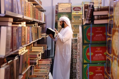 This year's Sharjah International Book Fair offers more than 1,200 cultural and artistic events. Pawan Singh / The National