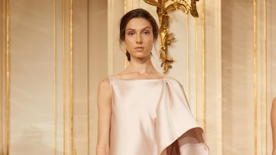 Look 10 of Rami Al Ali's autumn winter 2017 haute couture collection.