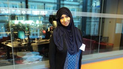 Tasnim Nazeer is Scotland's first ever broadcast journalist to wear the hijab. Courtesy: Tasnim Nazeer