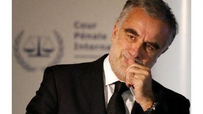 Prosecutor Luis Moreno-Ocampo, pictured in December last year, believes the swift criminal action taken over Libya will deter other tyrants.