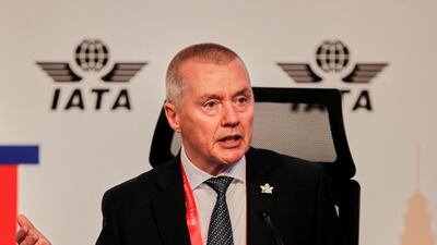 Iata director general Willie Walsh urged plane makers, regulators and airports to play their part in the push to meet net-zero targets. Reuters