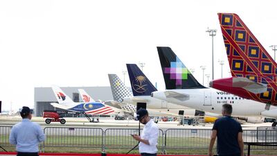 Global passenger demand is expected to contract 0.6 per cent this year. Bloomberg