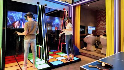 Roam will boast the latest VR gaming technology. Caesars Resort Bluewaters Dubai