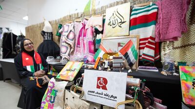 A bazaar was held after the show at the Rashid Centre for People of Determination