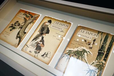 Japanese Connections, The Birth of Modern Decor, is the latest exhibition at the Louvre. Victor Besa/The National