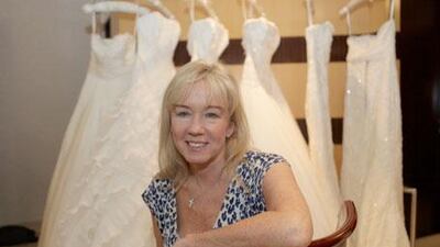 Caroline Castigliano says her bridalwear label is about 'classic, understated, relaxed glamour'.