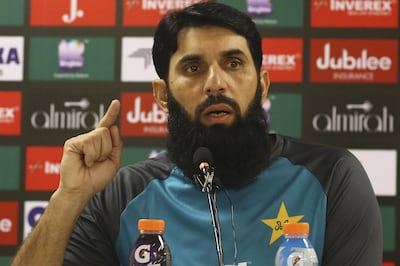 Misbah-ul-Haq is now the head coach and chief selector of Pakistan. AP